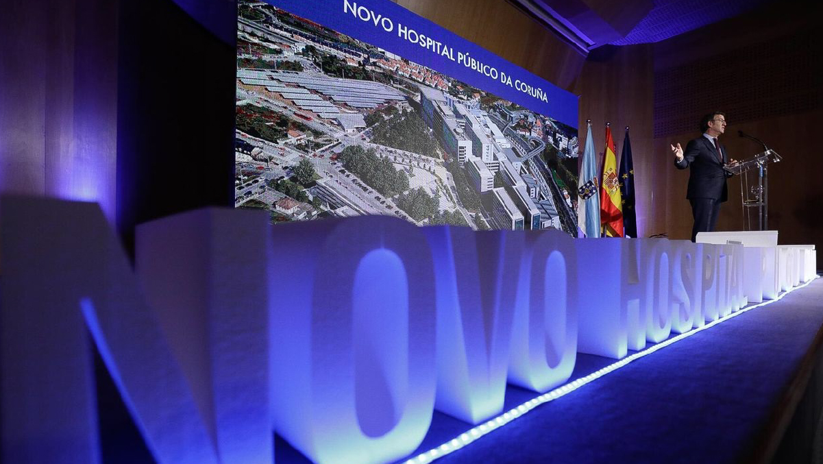 Presentación do Novo Hospital Público da Coruña – Enero 2020