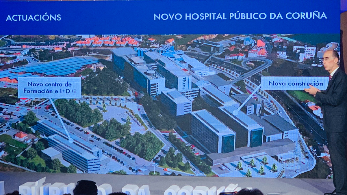 Presentación do Novo Hospital Público da Coruña – Enero 2020
